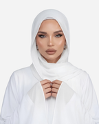 Pearl White Georgette