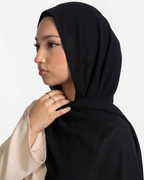 Jet Black Georgette