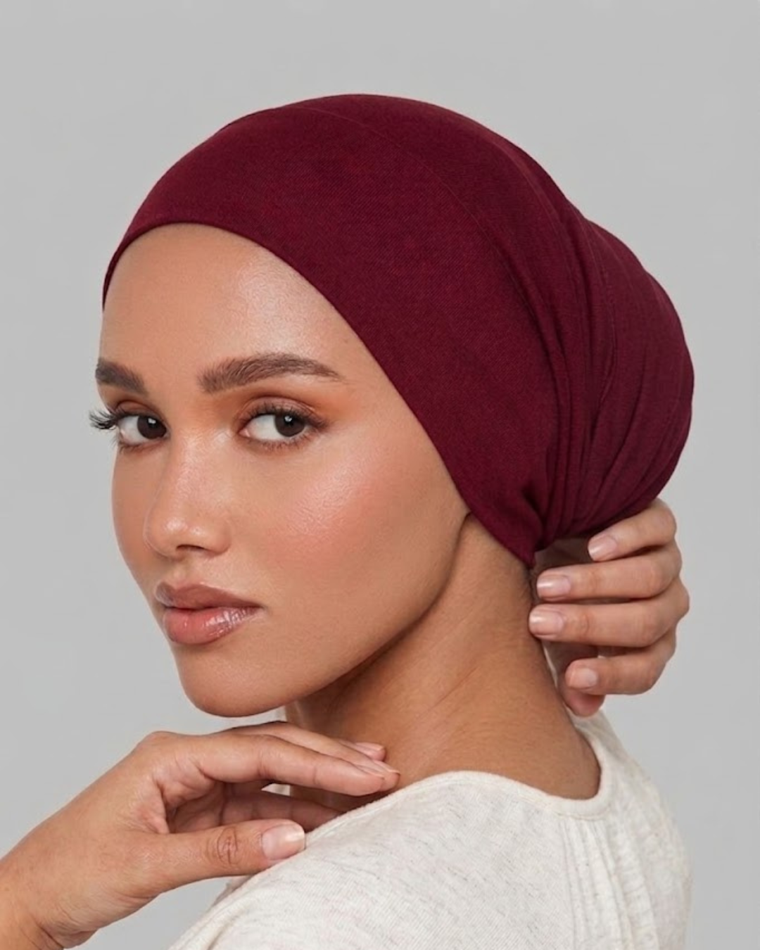 Burgundy Tube Cap