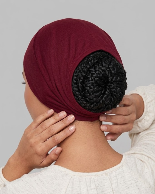 Burgundy Tube Cap