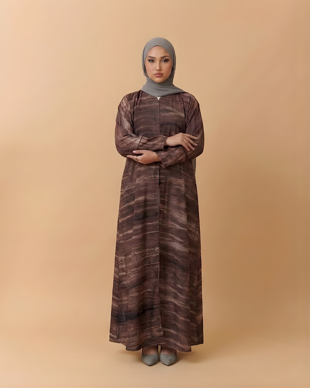 Sawana – Printed Light Brown