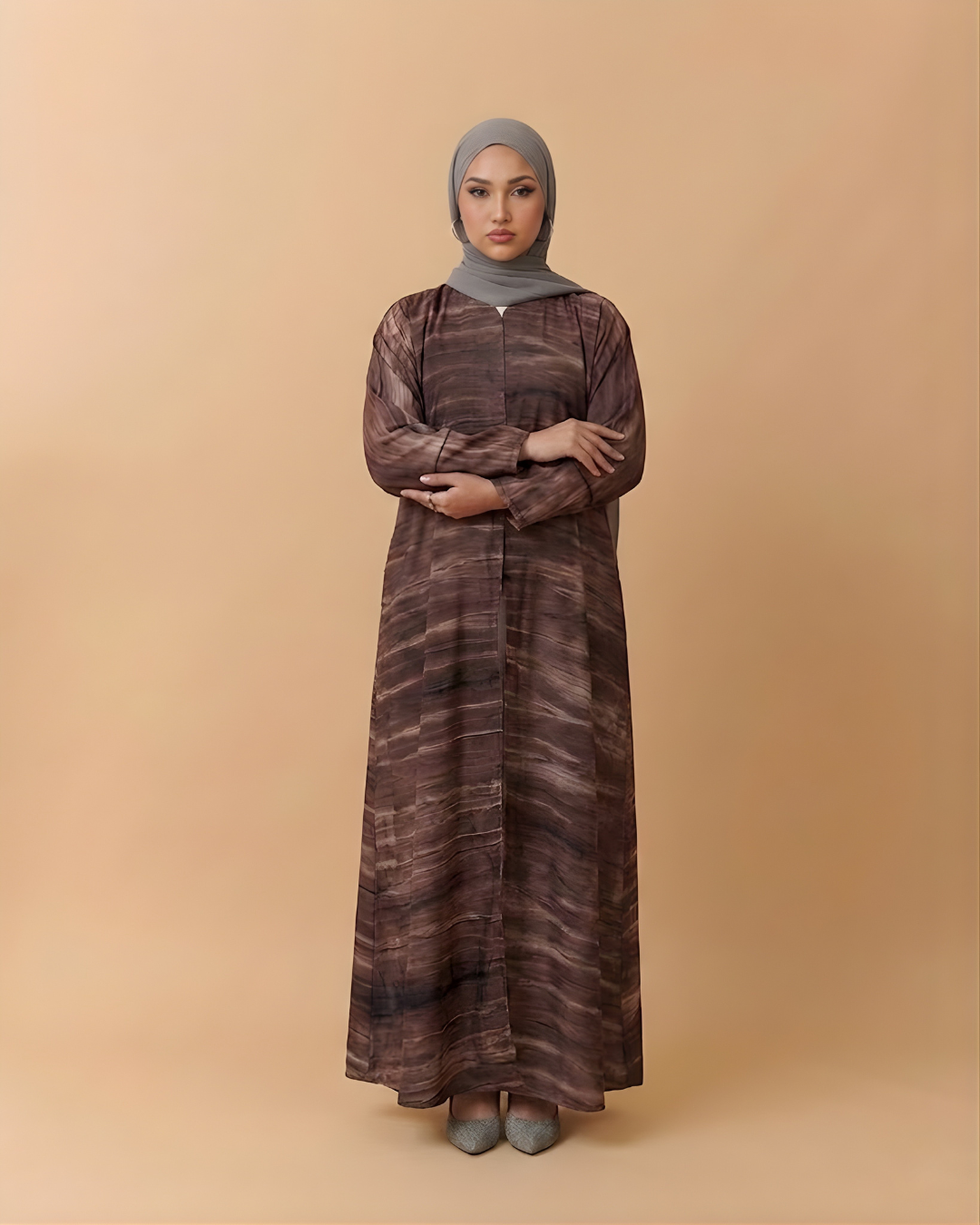 Sawana – Printed Light Brown
