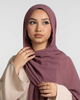 Dusty Mauve Georgette