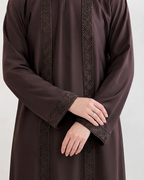 Beaded Elegance – Dark Brown