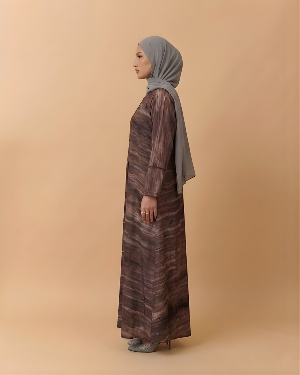Sawana – Printed Light Brown