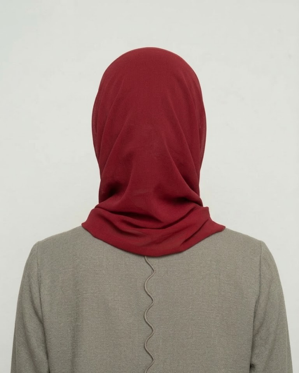 Deep Crimson Georgette