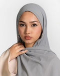 Slate Grey Georgette