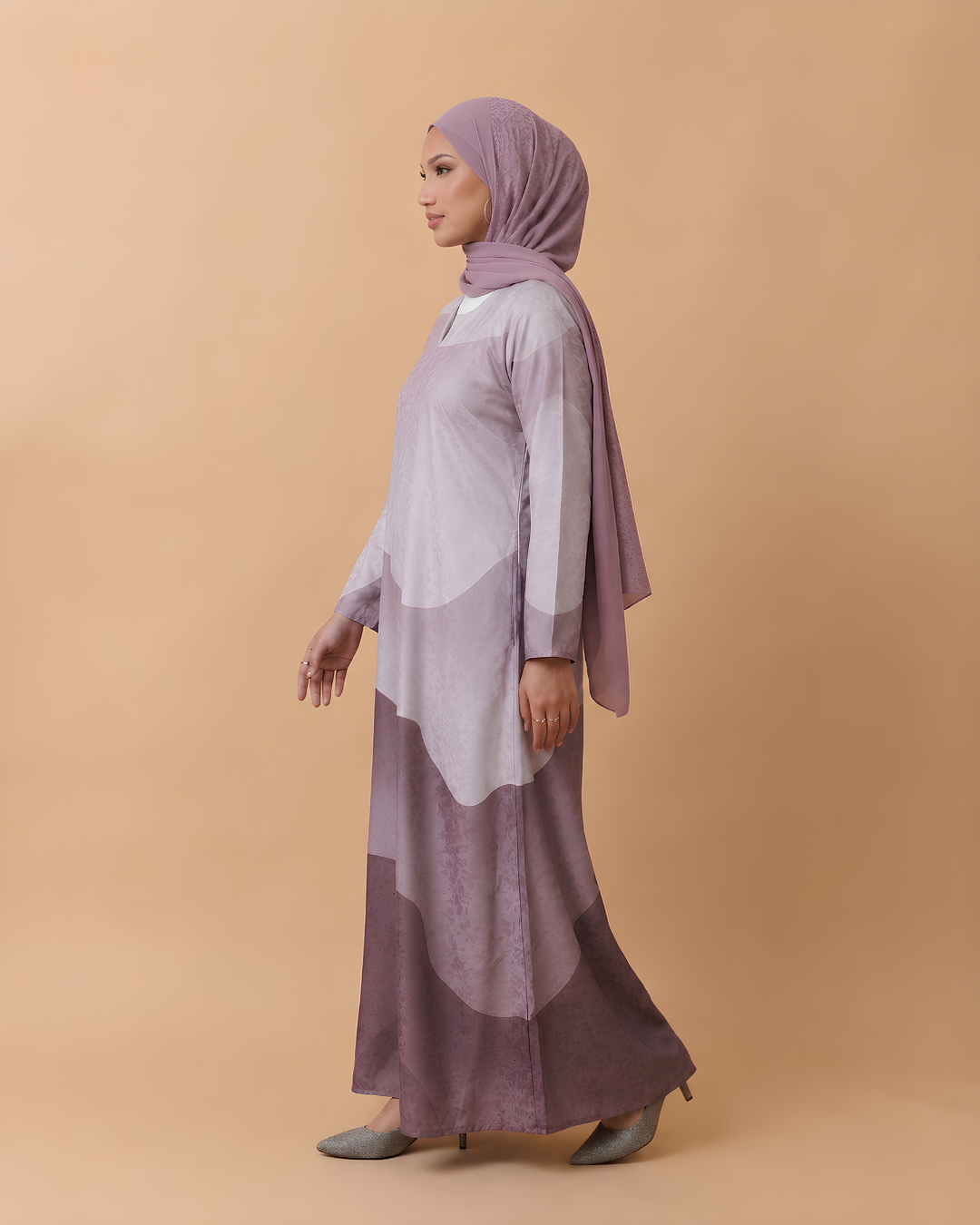 Serene Waves – Dusty Rose
