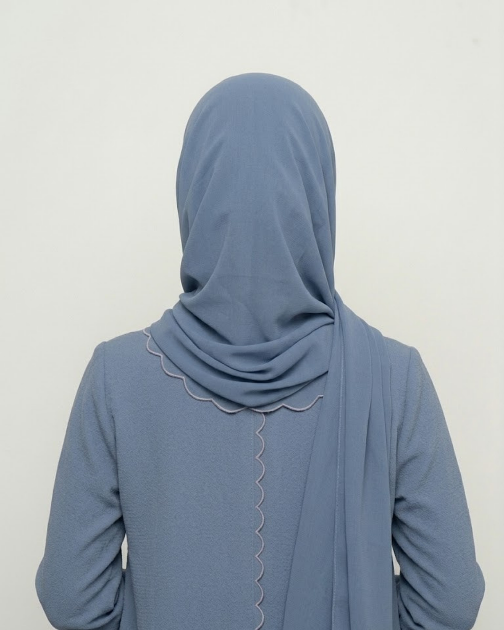 Dusty Blue Georgette