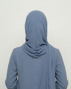 Dusty Blue Georgette