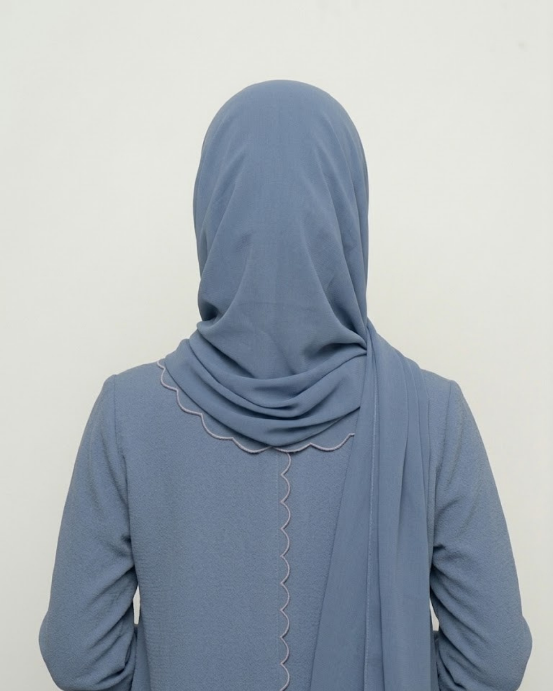 Dusty Blue Georgette