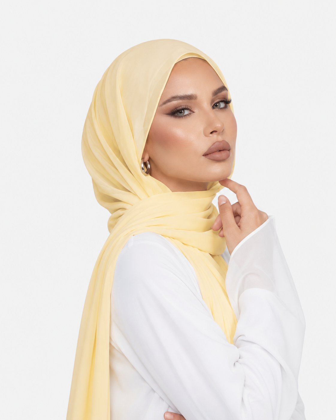 Vanilla Cream Georgette