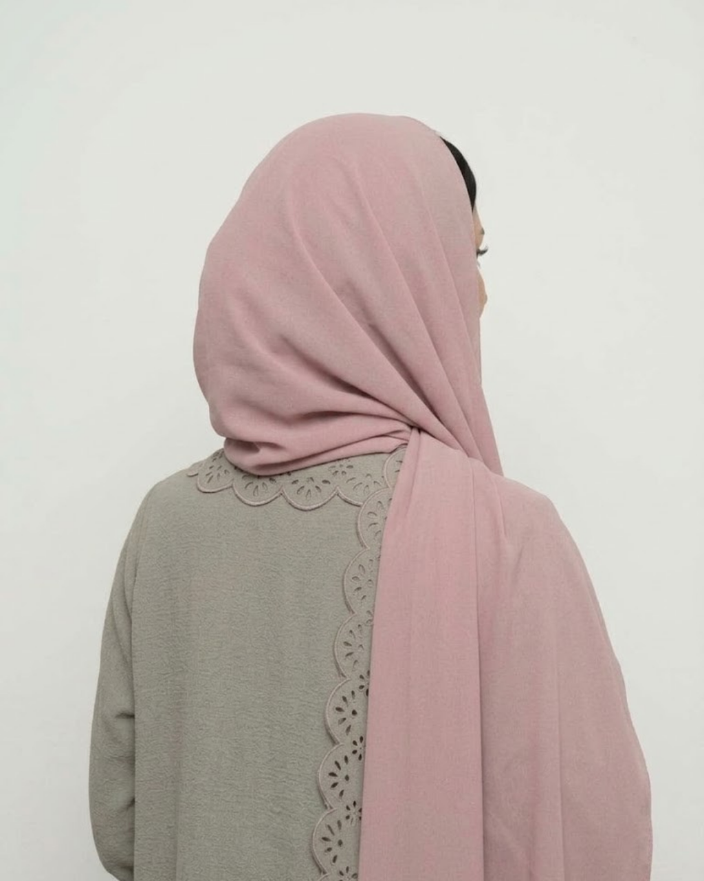 Mauve Mist Georgette