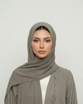 Sage Grey Georgette