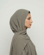 Sage Grey Georgette