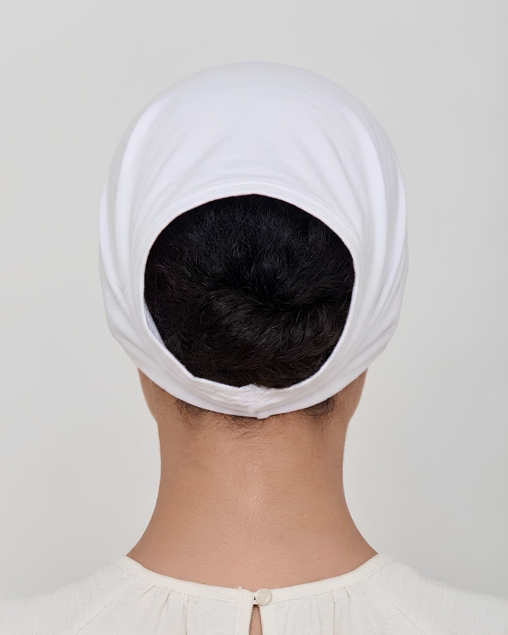 White Tube Cap