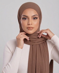 Deep Mocha Georgette