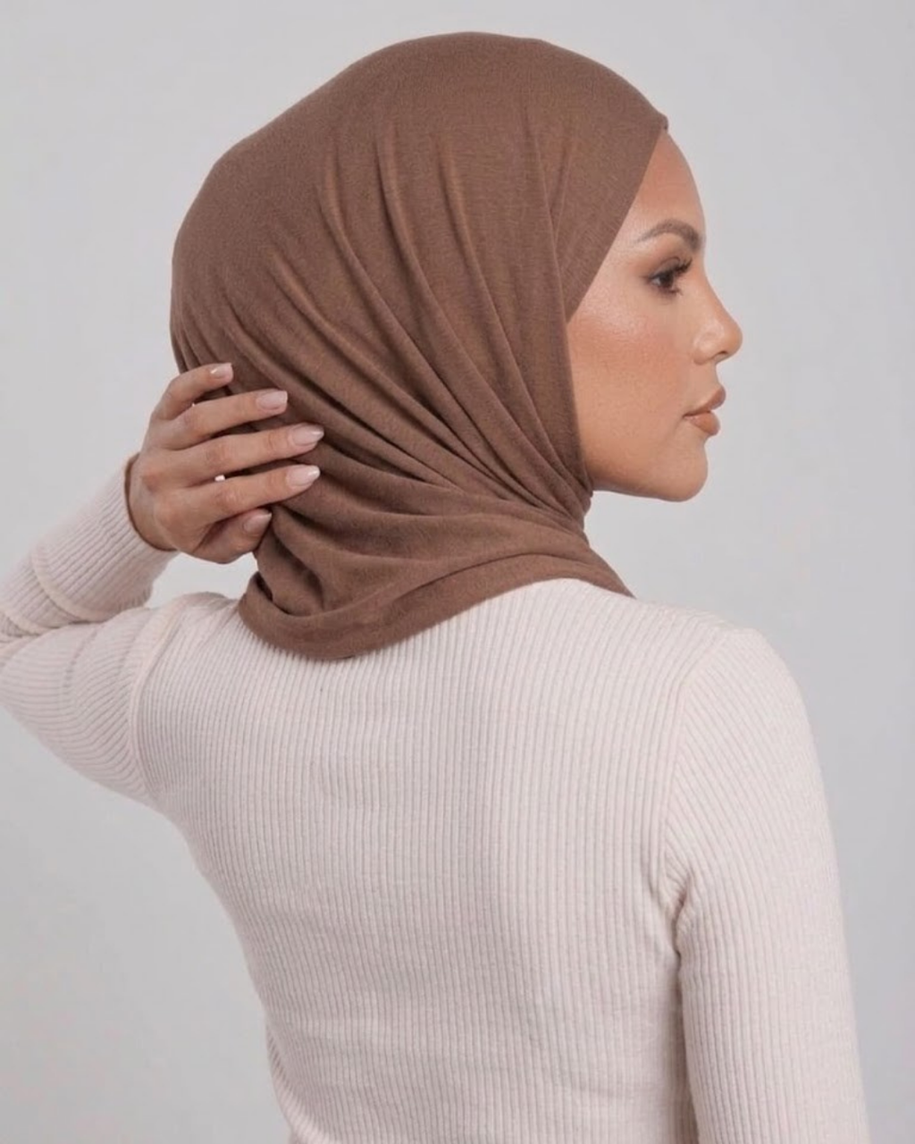 Deep Mocha Georgette