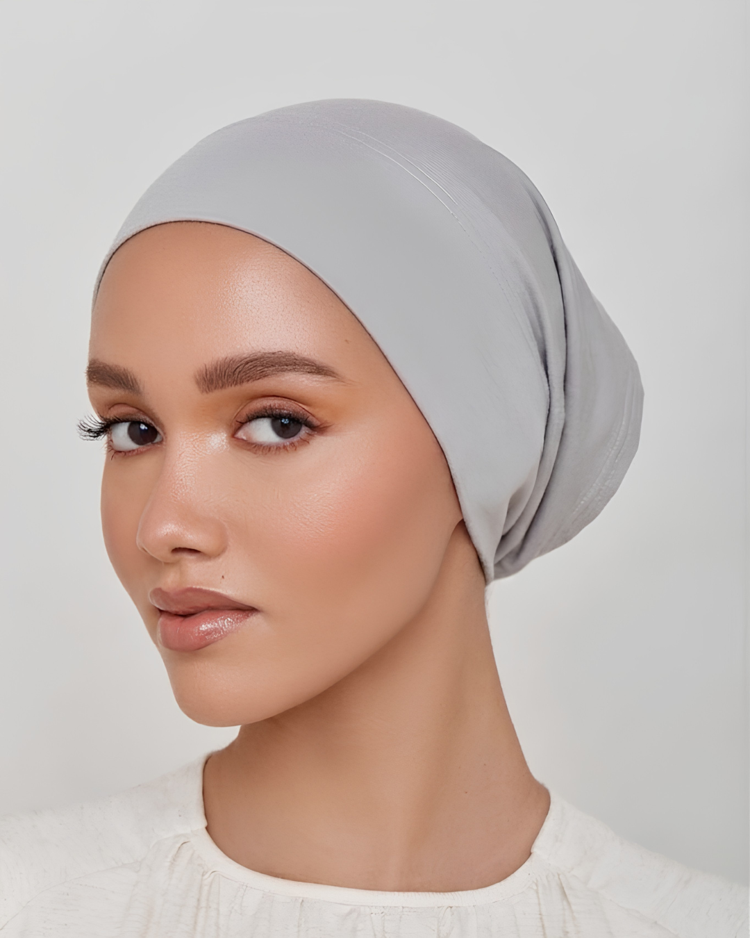 Grey Tube Cap