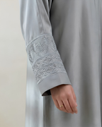 Zoya – Grey Embroidered