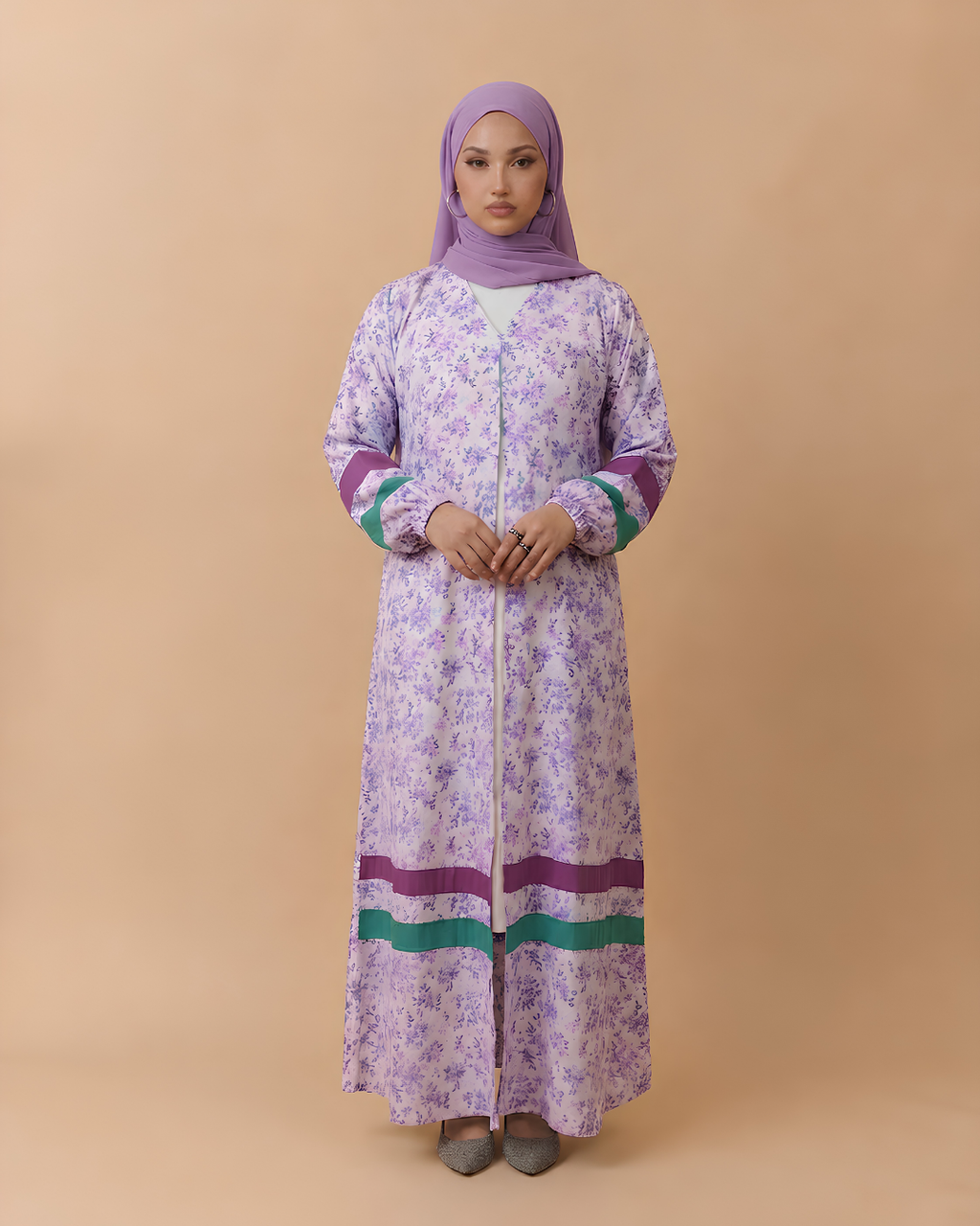 Bloom – Purple Floral Print