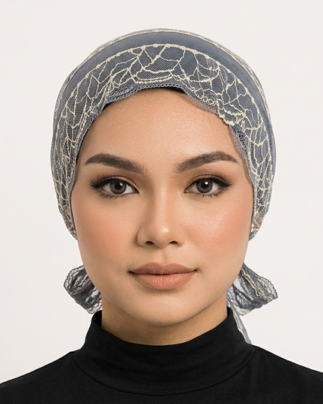 Grey Net Cap