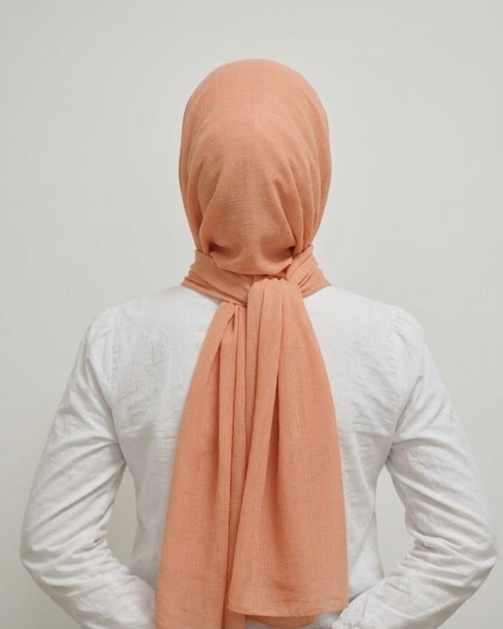 Peach Sorbet Georgette