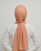 Peach Sorbet Georgette