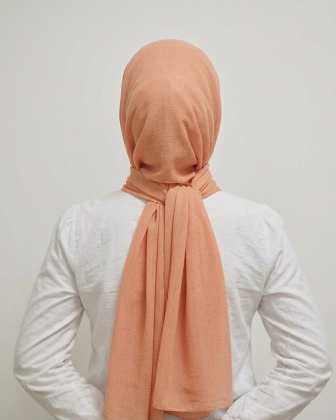 Peach Sorbet Georgette