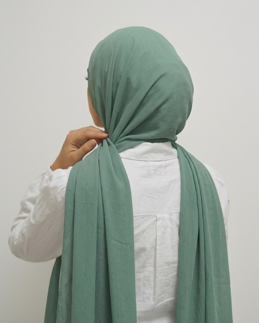 Sage Green Georgette
