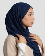 Midnight Navy Georgette