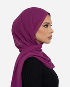 Magenta Georgette