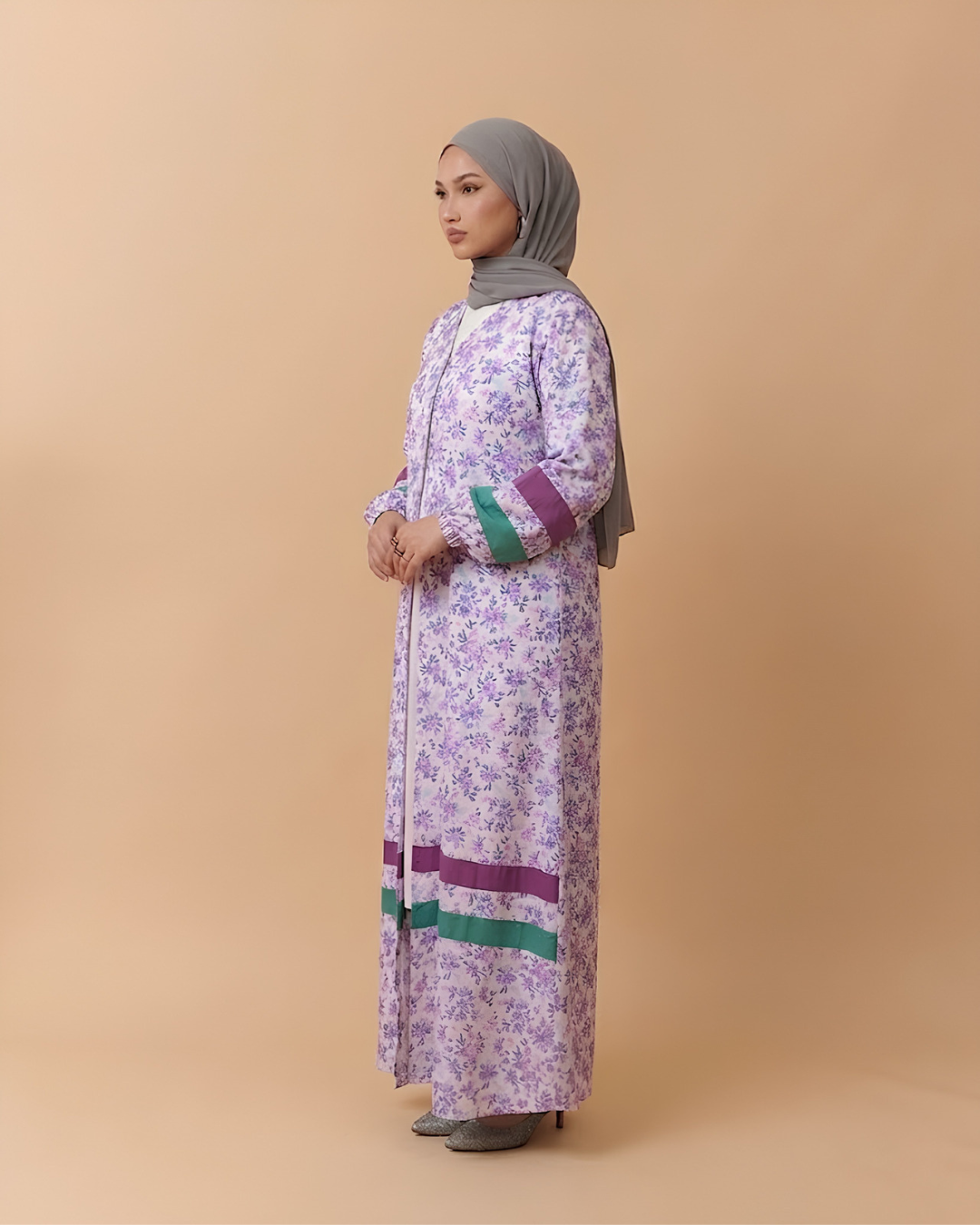 Bloom – Purple Floral Print
