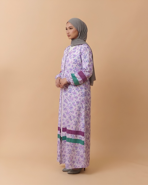 Bloom – Purple Floral Print