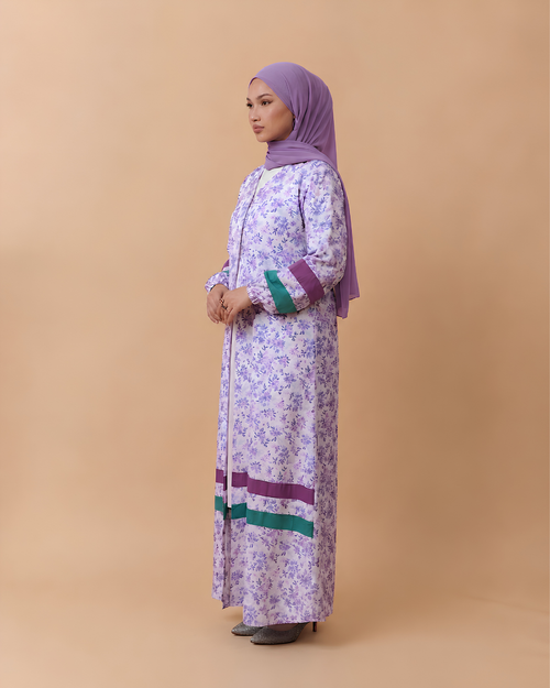 Bloom – Purple Floral Print