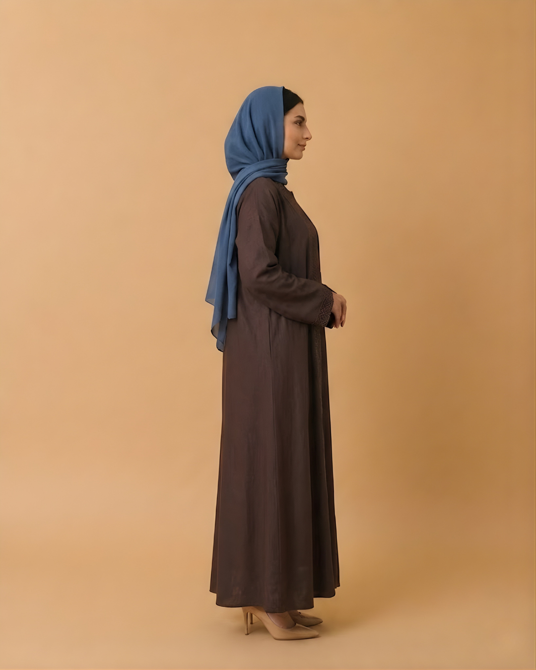 Beaded Elegance – Dark Brown