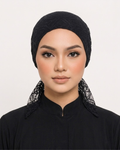 Black Net Cap