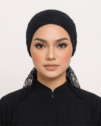Black Net Cap
