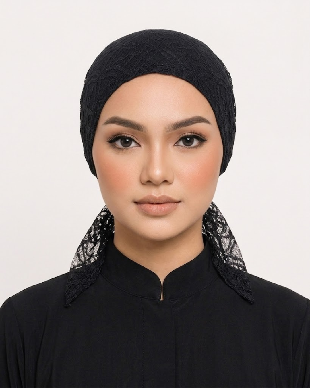 Black Net Cap