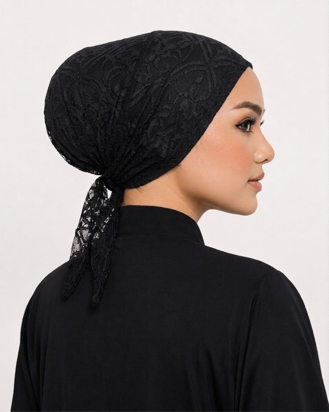 Black Net Cap