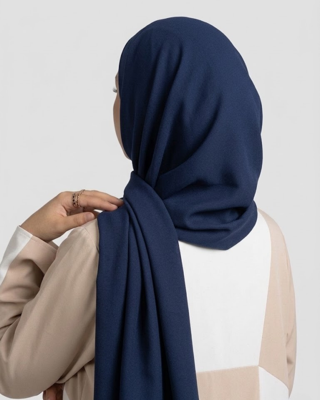 Midnight Navy Georgette
