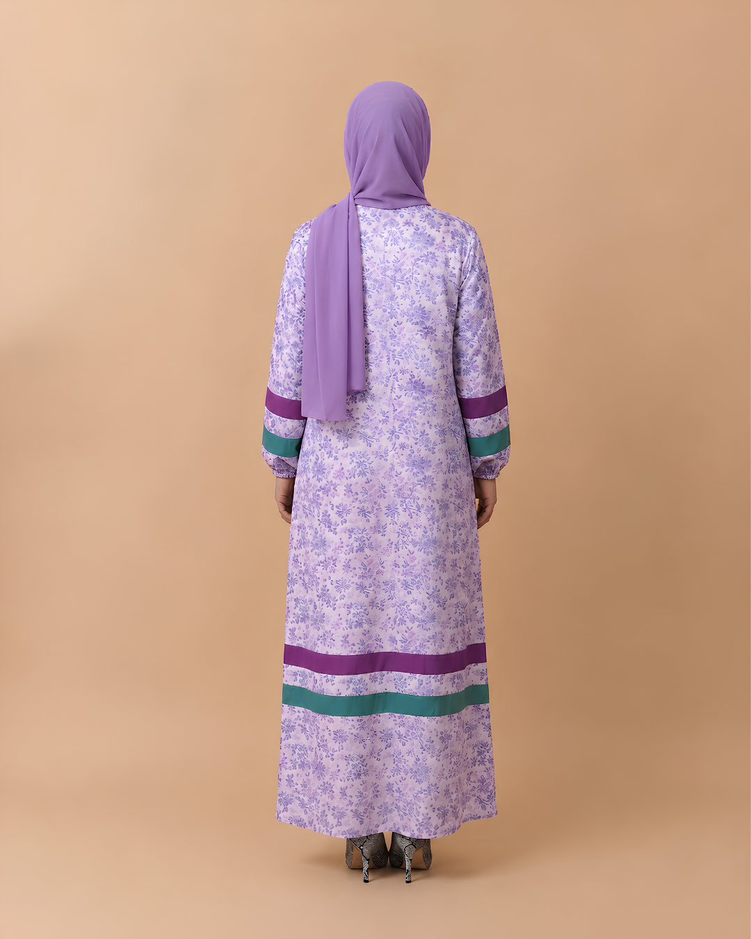 Bloom – Purple Floral Print