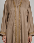 Desert Taupe Gilded Border