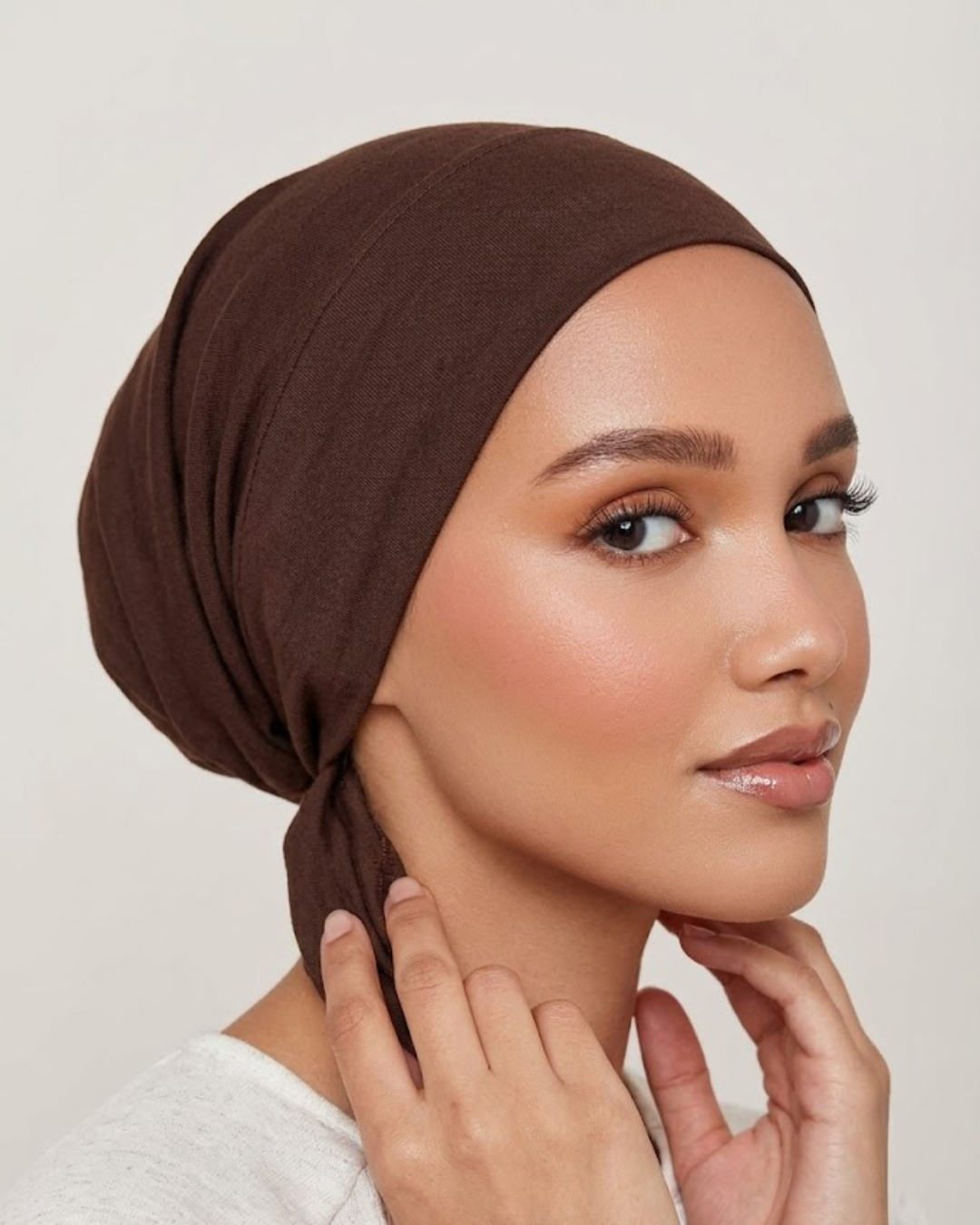 Dark Brown Tube Cap