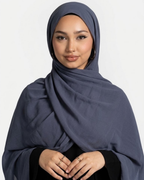 Steel Blue Georgette