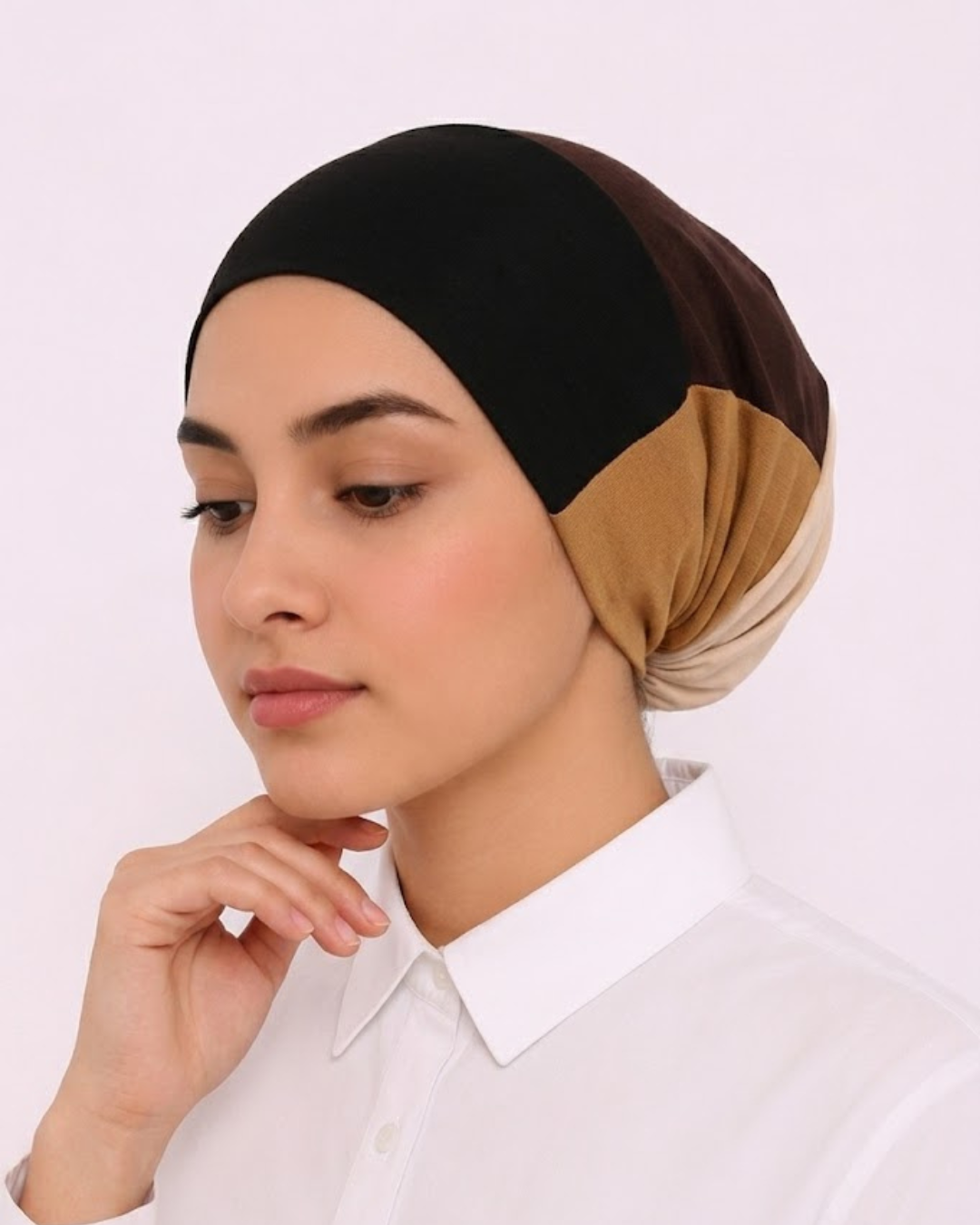4 in 1 Hijab Cap
