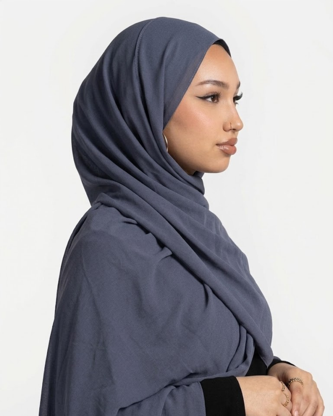 Steel Blue Georgette