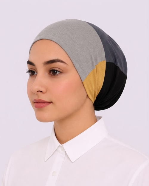 4 in 1 Hijab cap