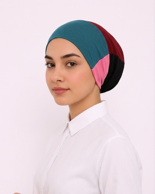 4 in 1 Hijab Cap