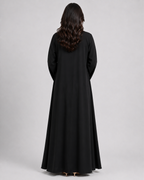 Noir Meadow Abaya